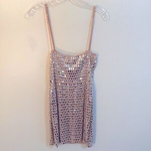 Women’s embellished Mini | Oh Polly in Honey | Size 6